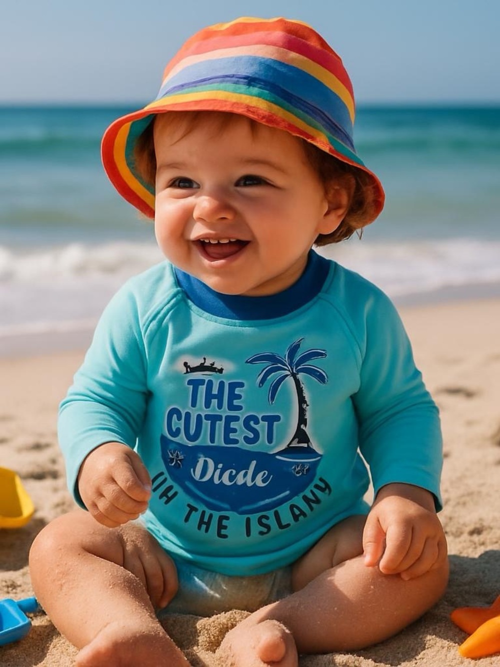 NWT Carters Baby Boy Swim Top Size 12M